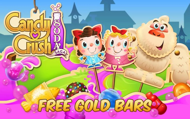 What are the gold bars for in candy crush?